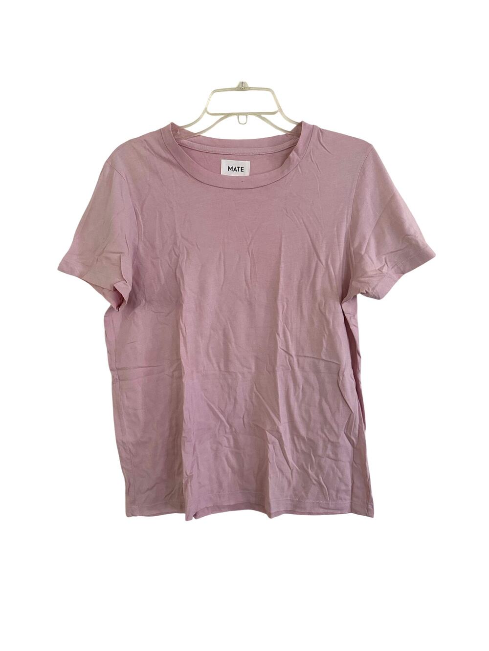 Mate The Label Organic Classic Tee Pink Size Small